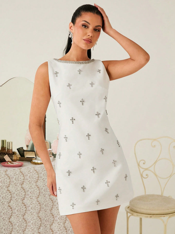 Rochie scurtă SHEIN, roz