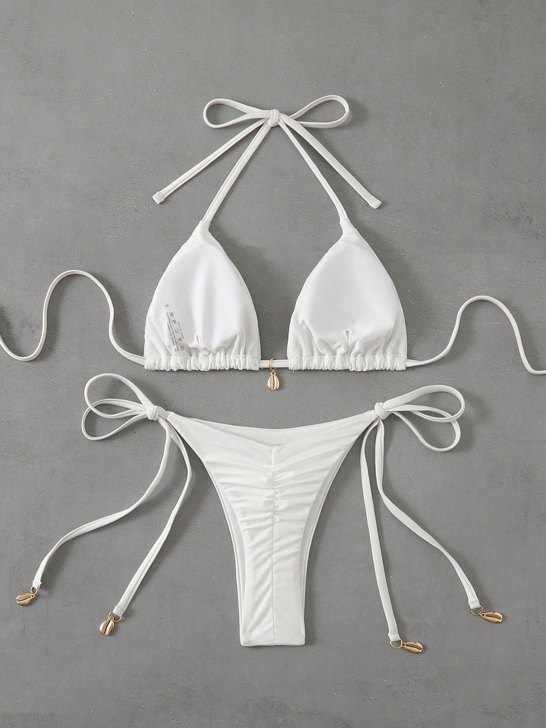 Set bikini SHEIN, alb