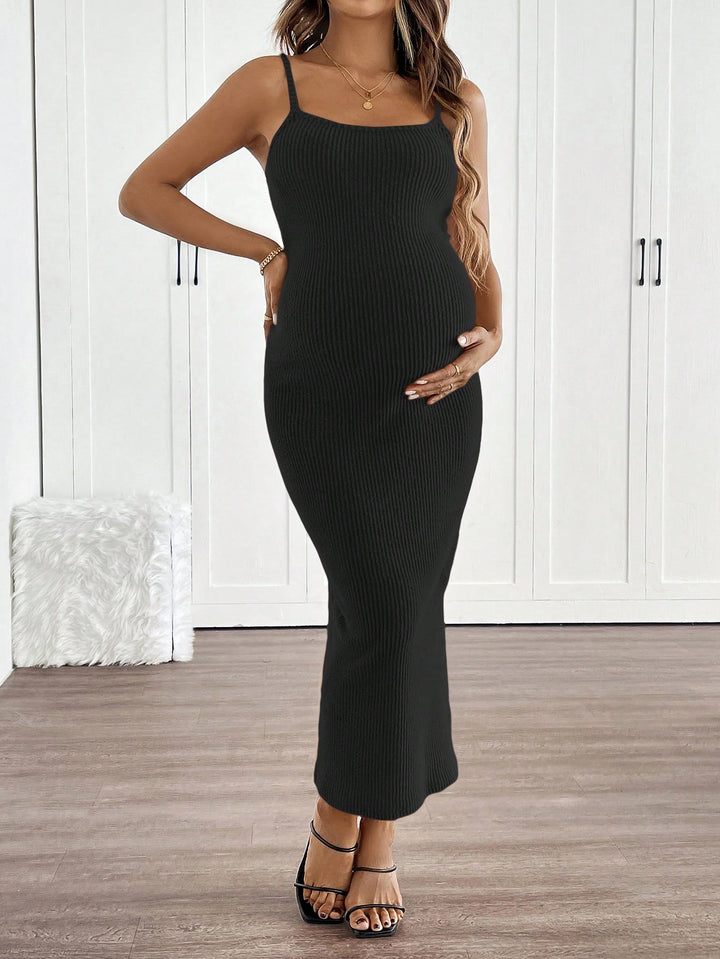 SHEIN maxi ruha, fekete