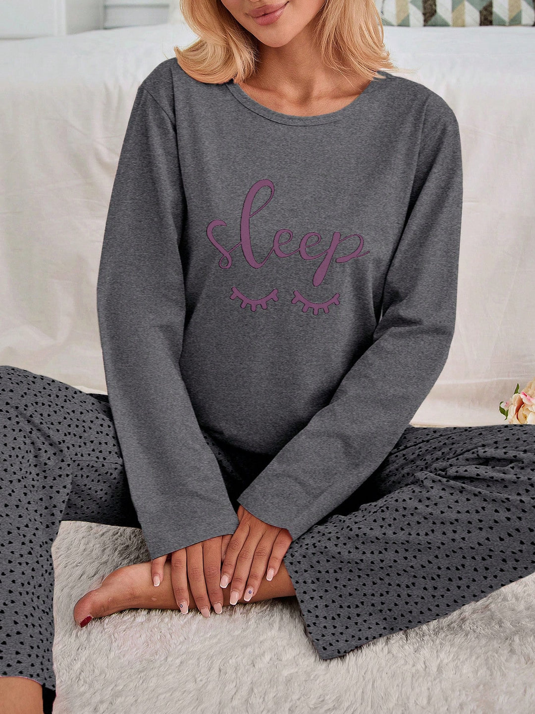 Pijama SHEIN, gri