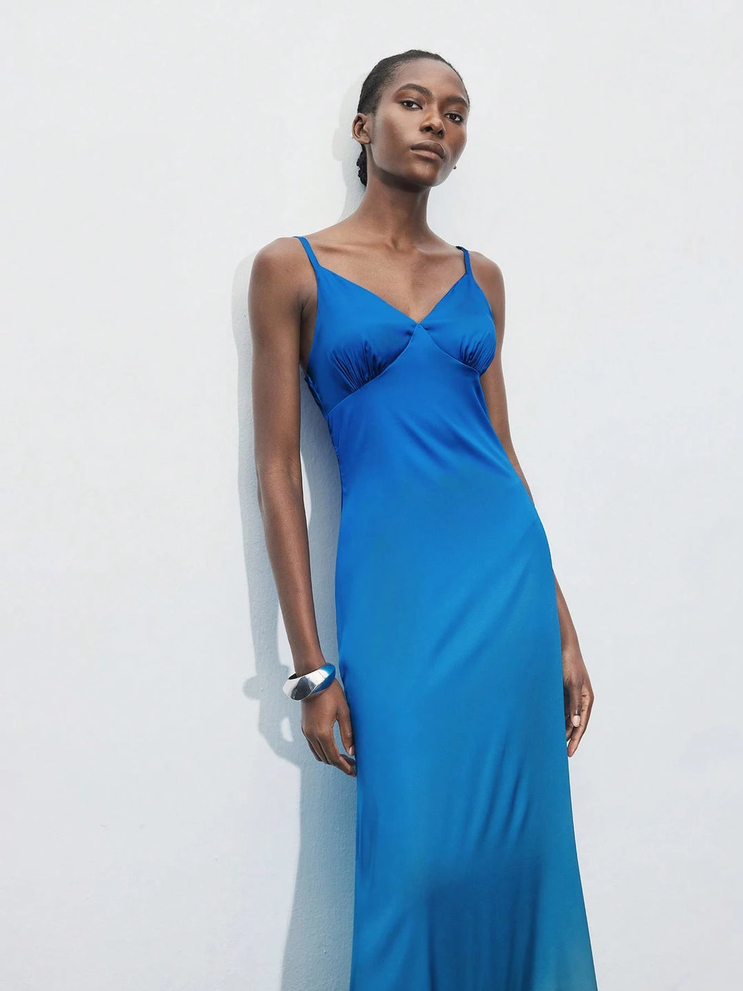SHEIN Maxi ruha, kék