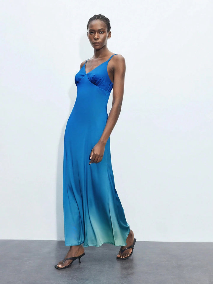 SHEIN Maxi ruha, kék