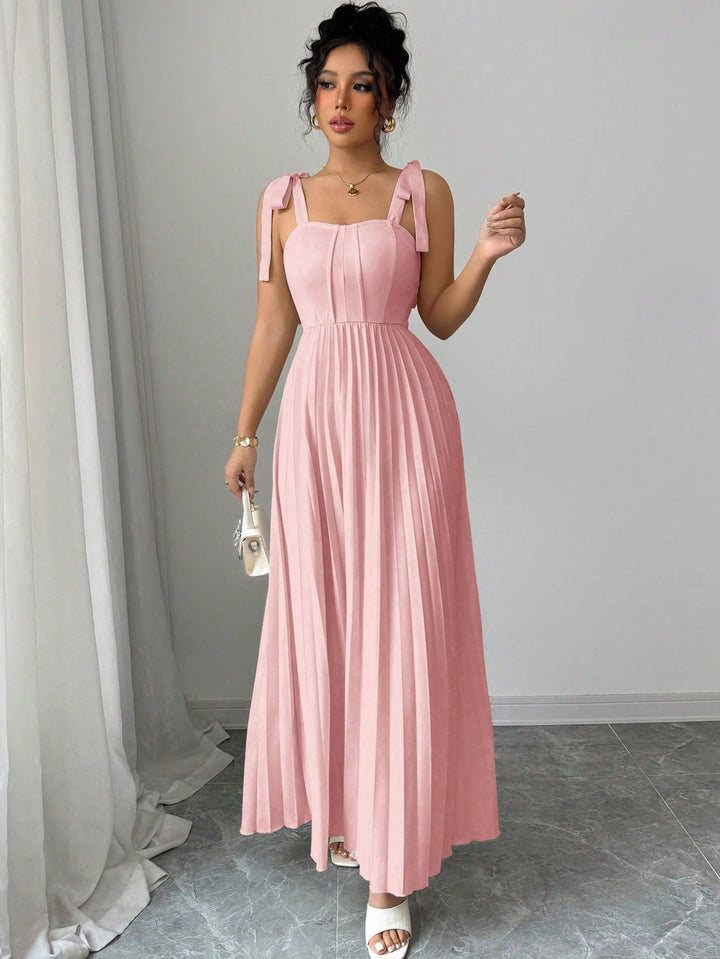 SHEIN maxi ruha, rózsaszín