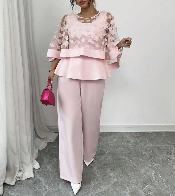 Compleu Shein Curve+, roz