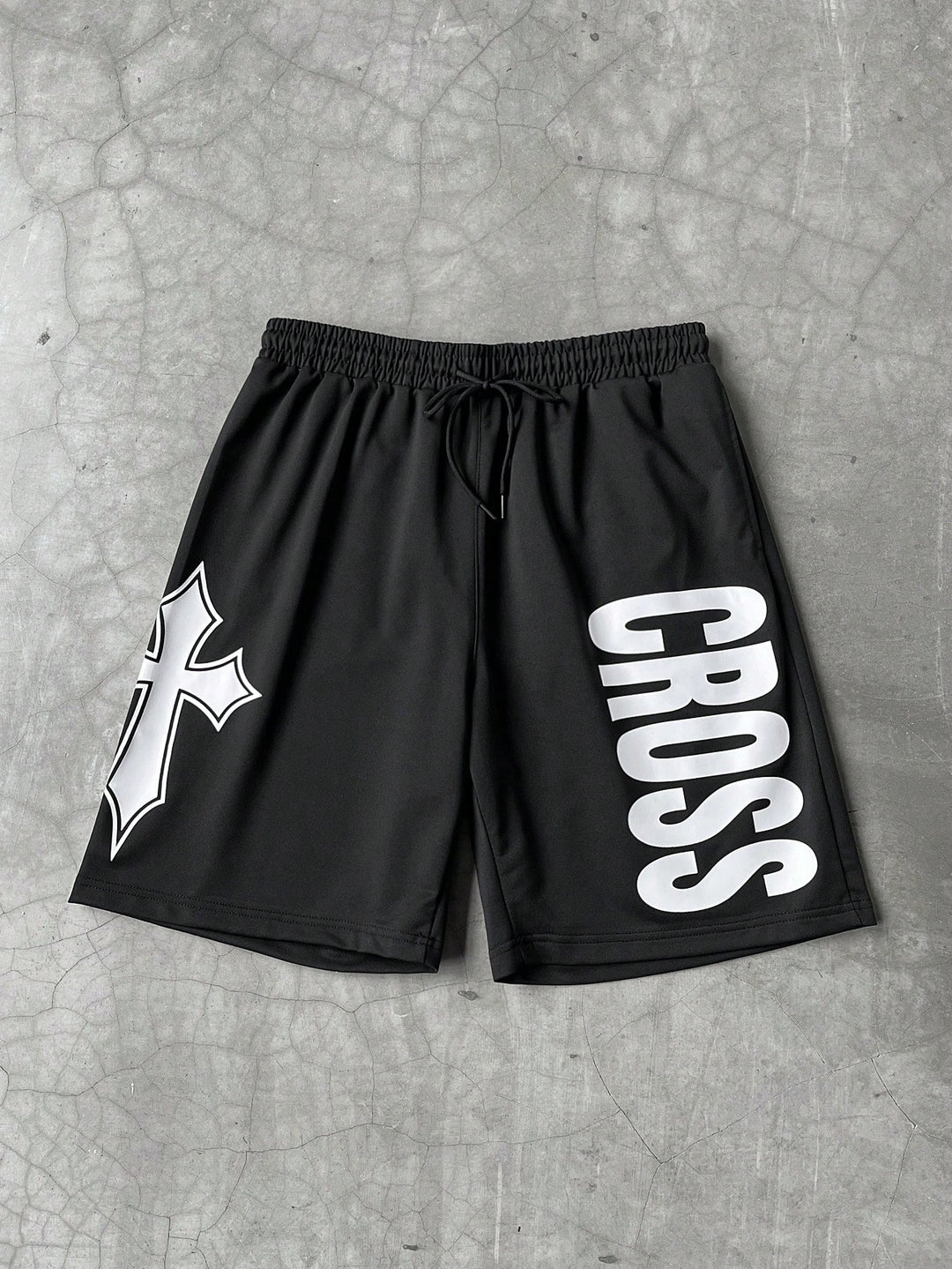 Pantaloni scurți SHEIN, negru