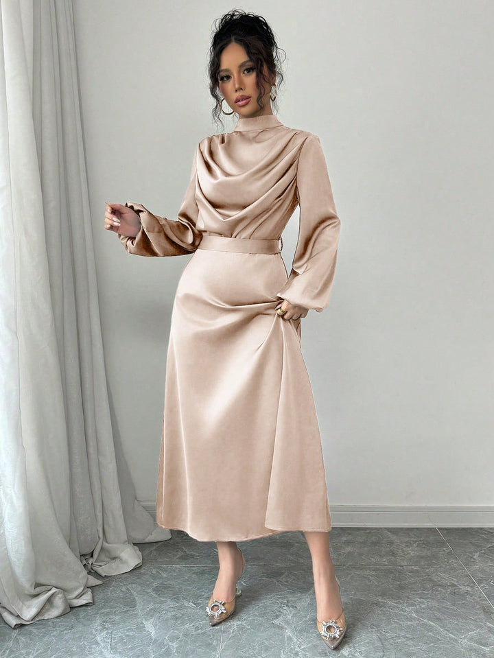 Rochie maxi SHEIN, kaki