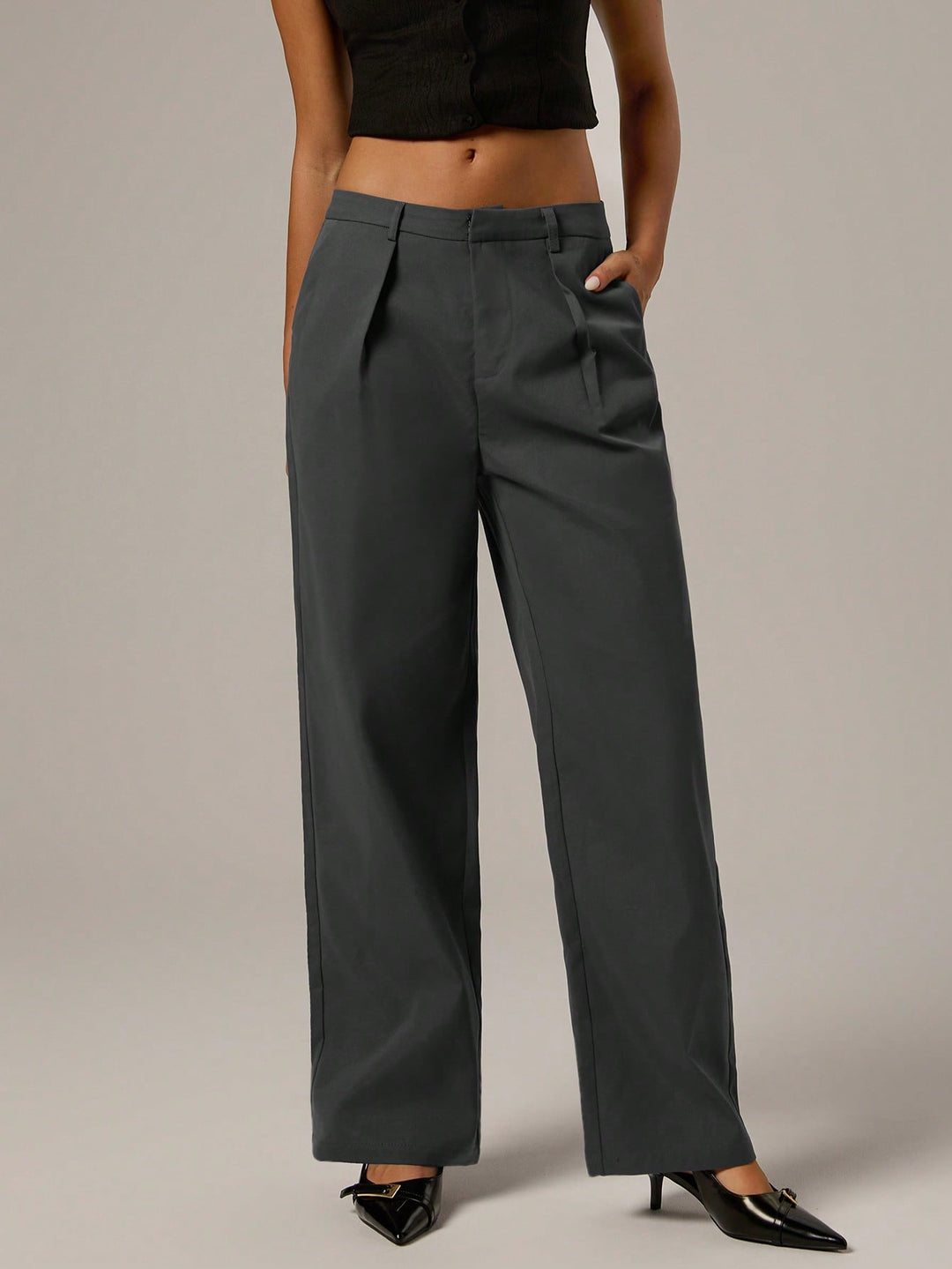 Pantalon SHEIN, gri