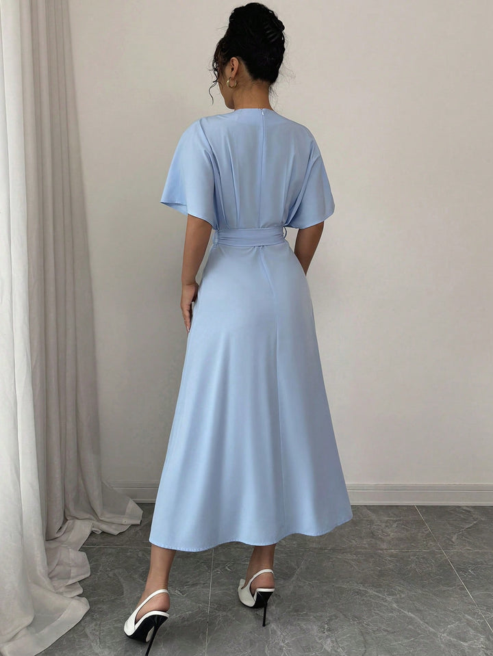 Rochie maxi SHEIN, albastru