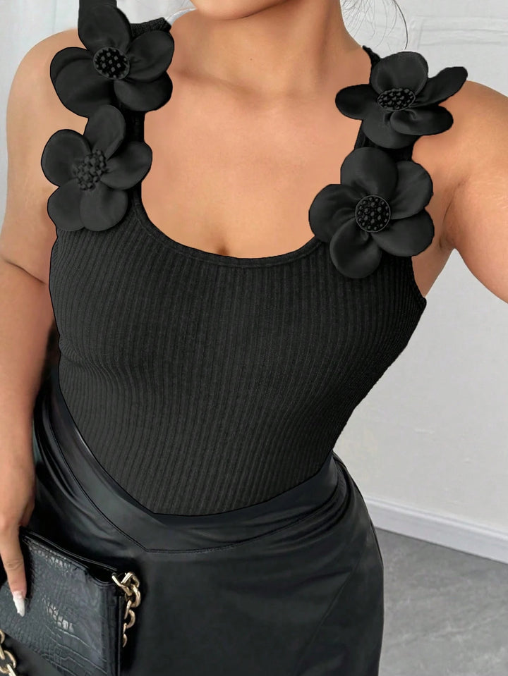 SHEIN top, fekete