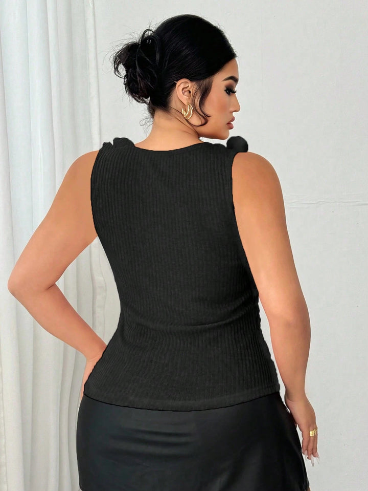 SHEIN top, fekete