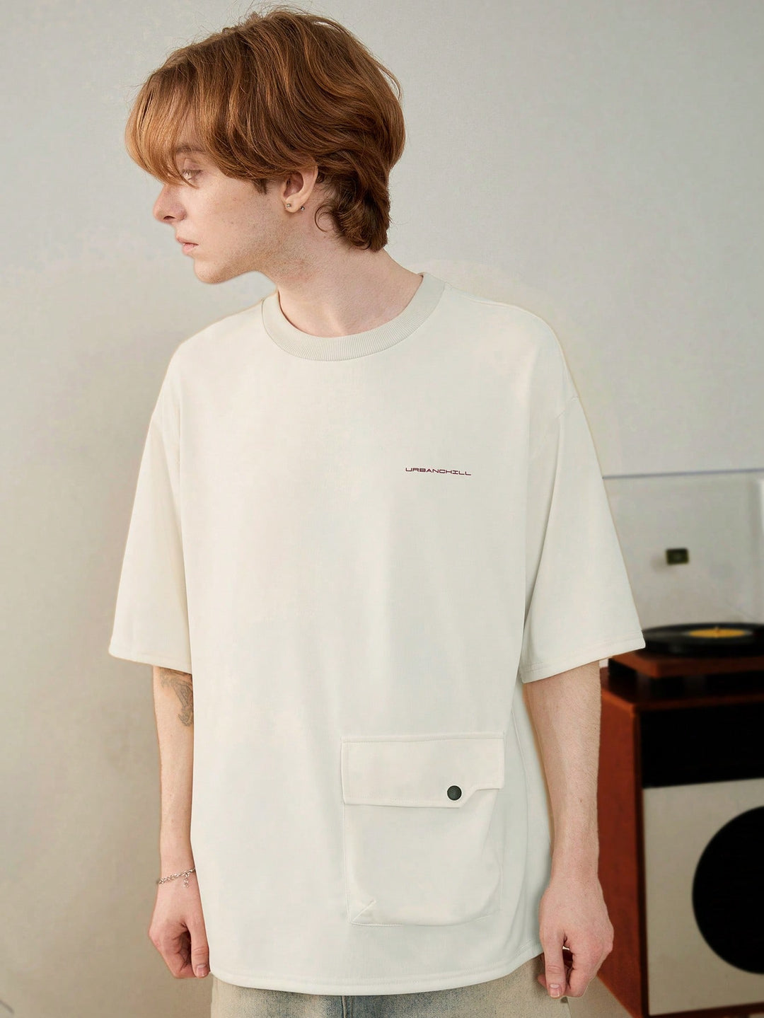 Tricou SHEIN, portocaliu