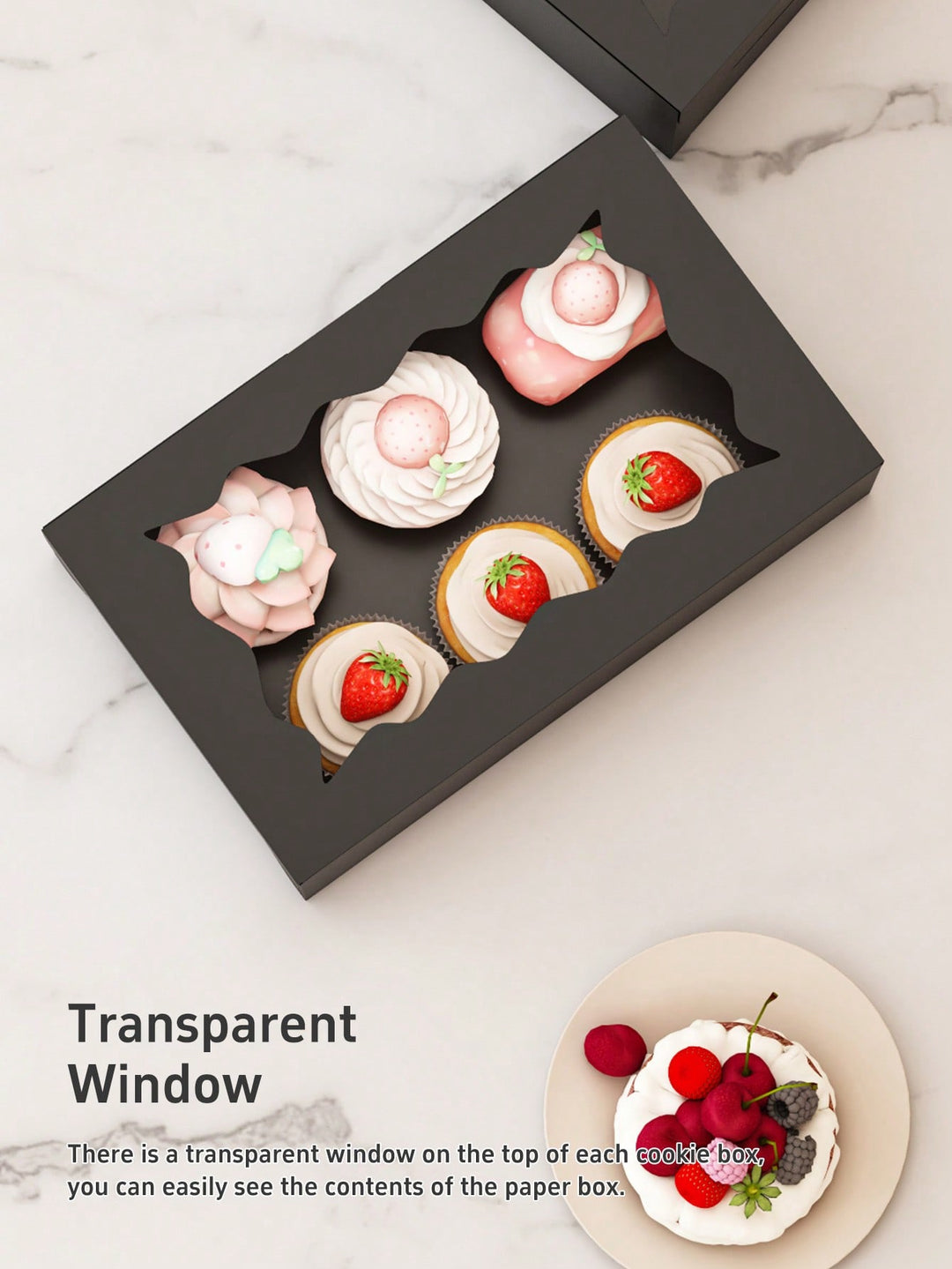SHEIN Ajándék doboz, barna
