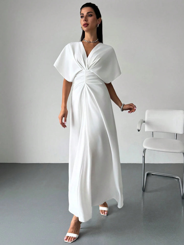 Rochie maxi SHEIN, alb
