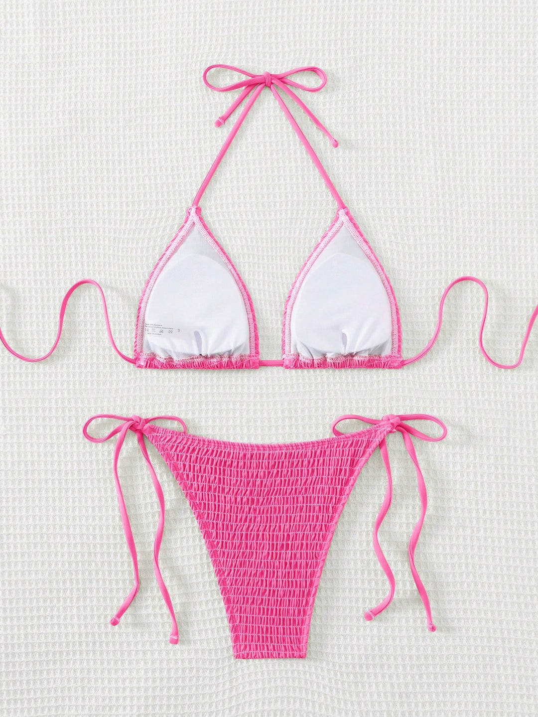 Set bikini SHEIN, roz