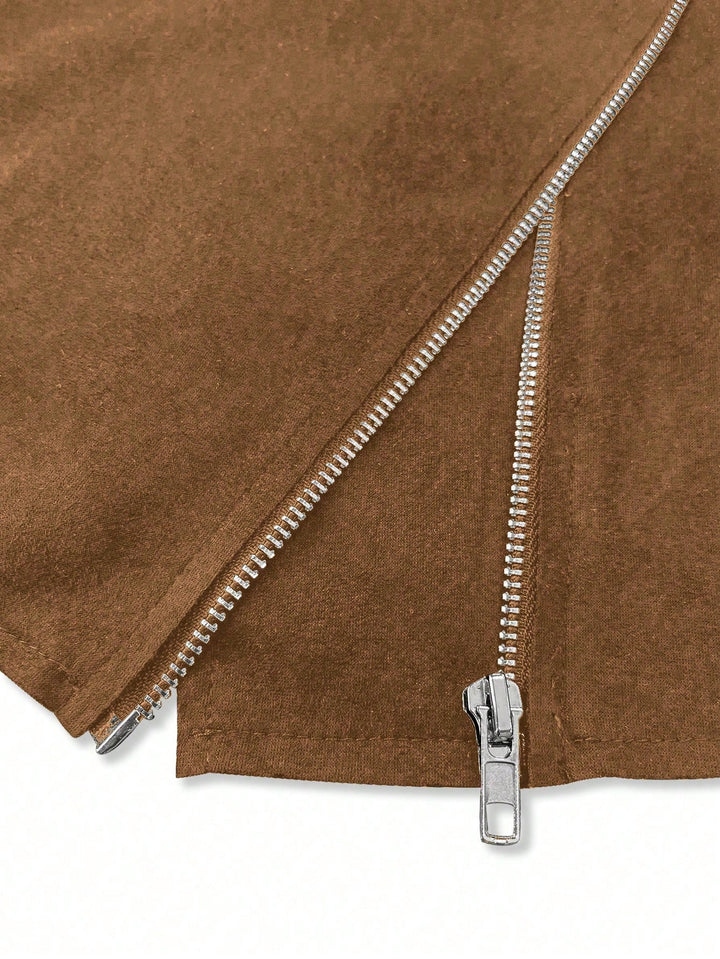 SHEIN Jacket, brown