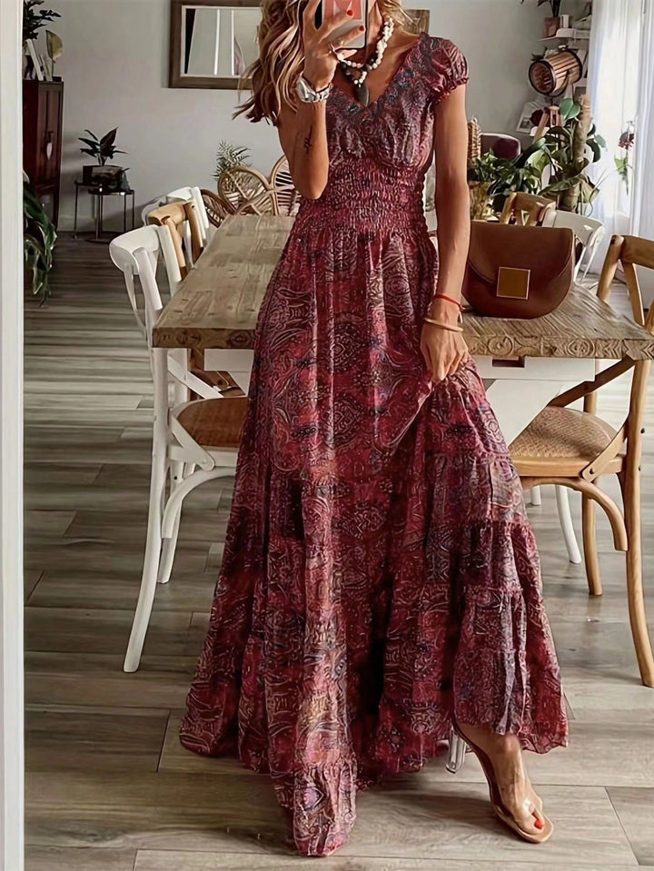 Rochie maxi SHEIN, vișiniu