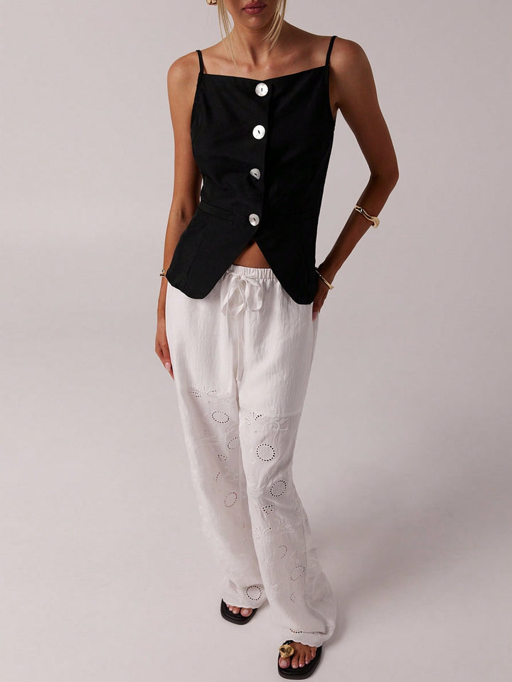 Top SHEIN, negru