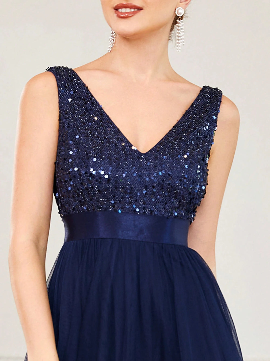 SHEIN maxi ruha, kék