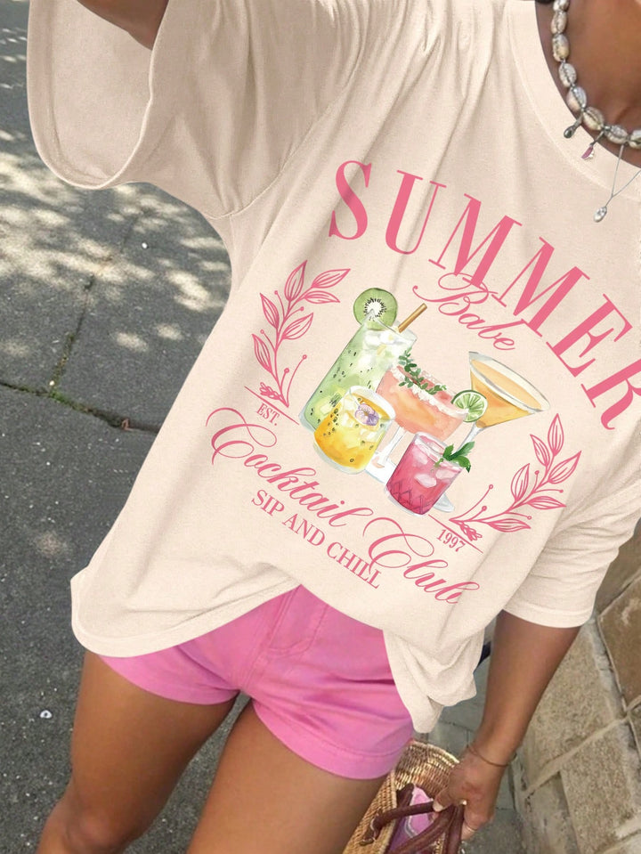 Tricou SHEIN, bej