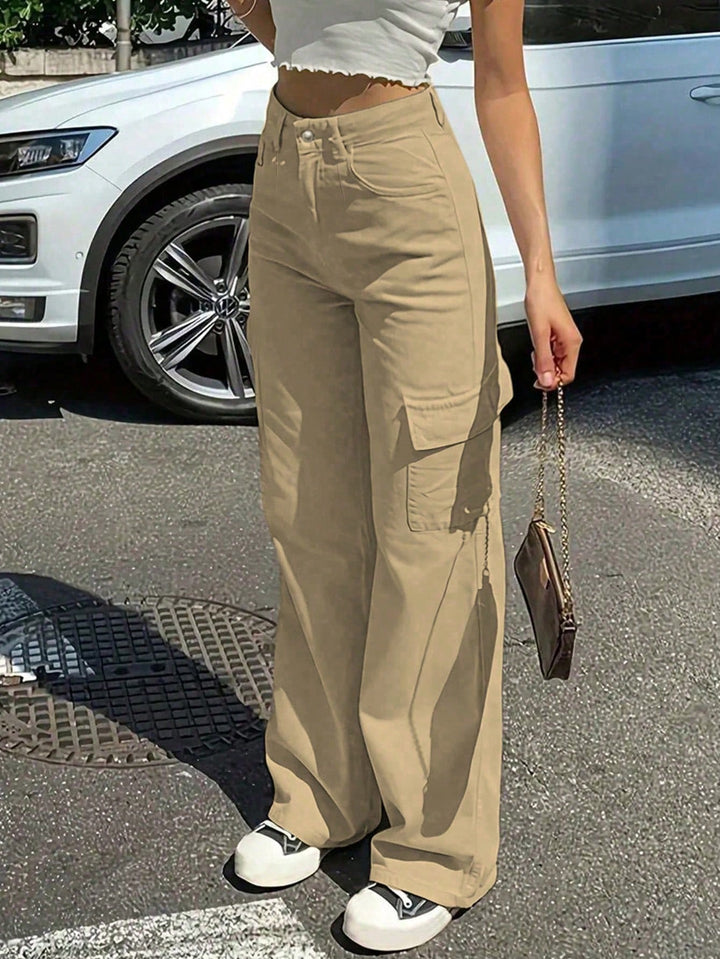 SHEIN nadrág, khaki