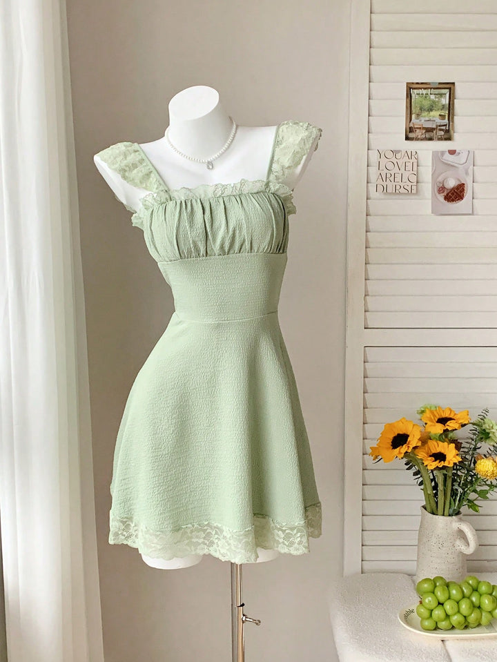SHEIN mini ruha, zöld