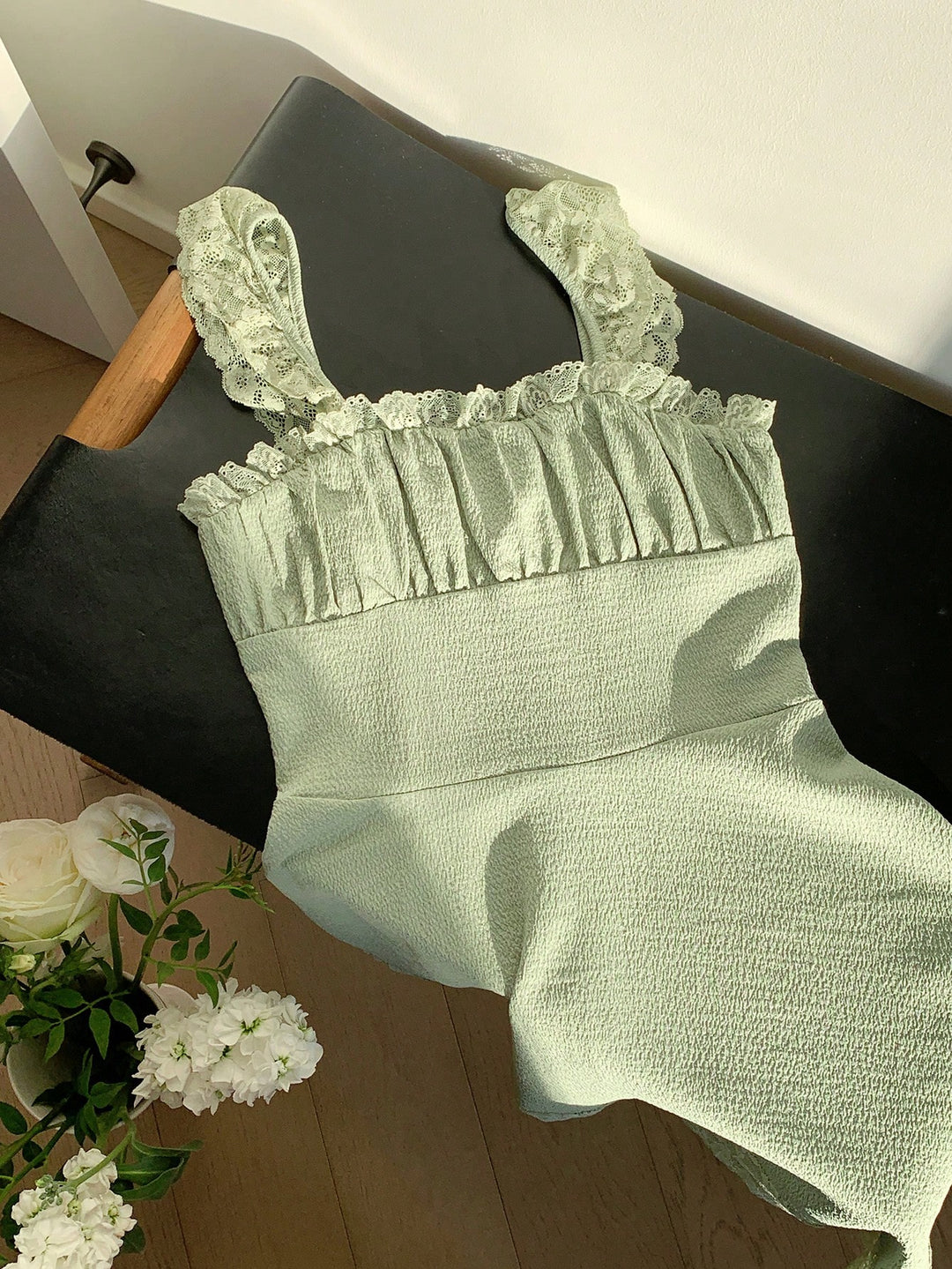 SHEIN mini ruha, zöld