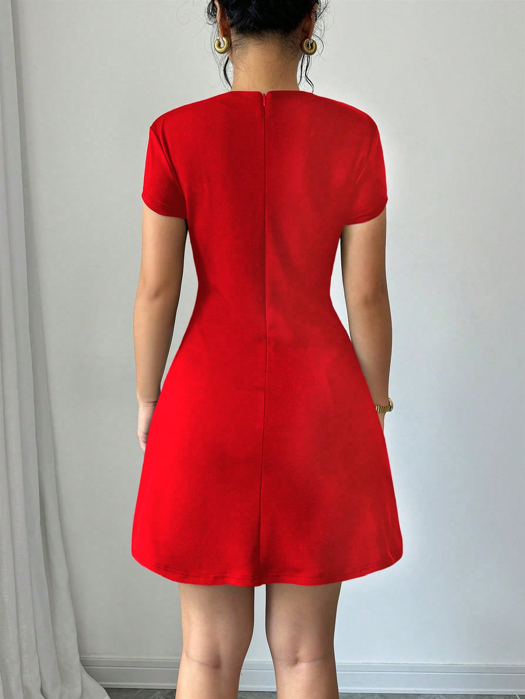 Rochie mini SHEIN, roșu