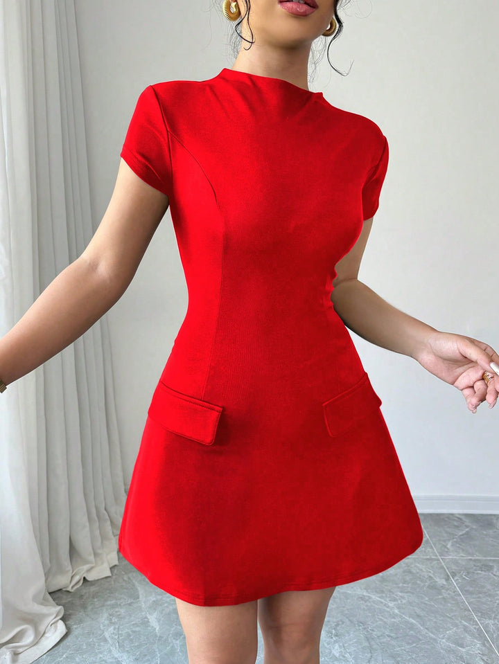 Rochie mini SHEIN, roșu