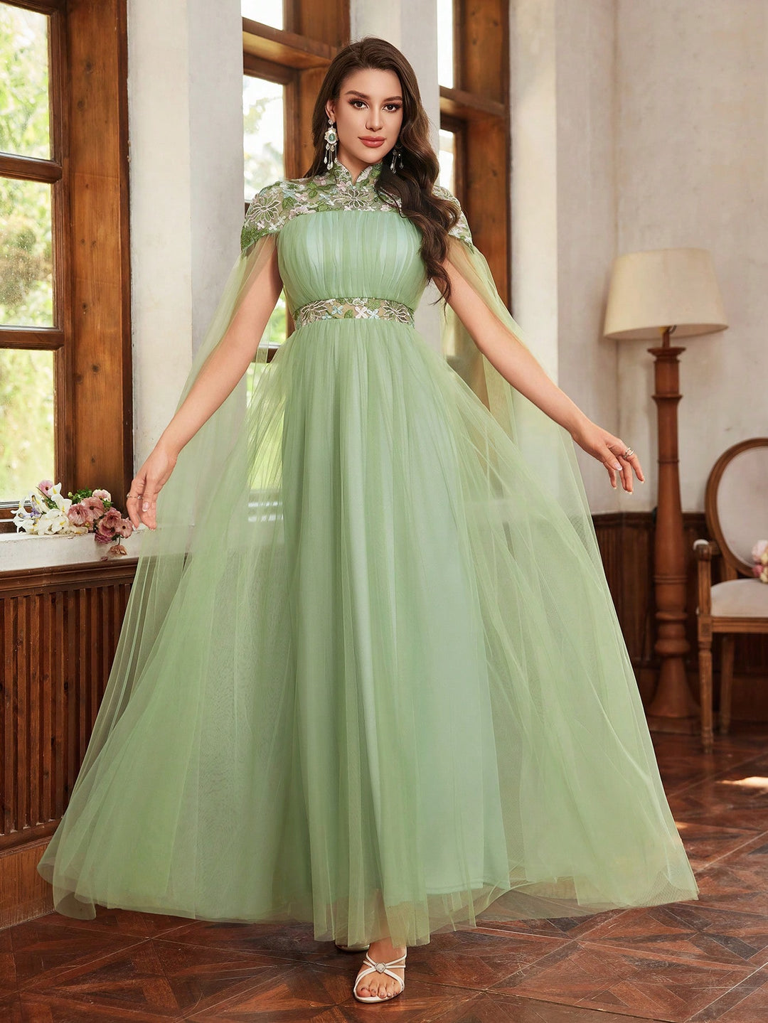 Rochie SHEIN, verde