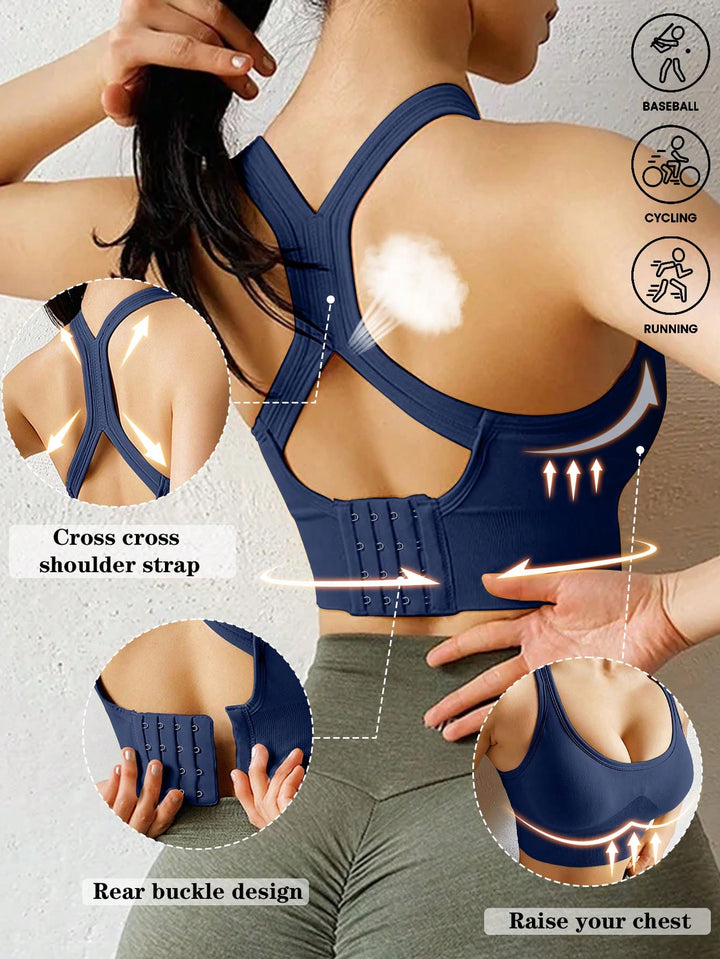 SHEIN sportmelltartó, kék