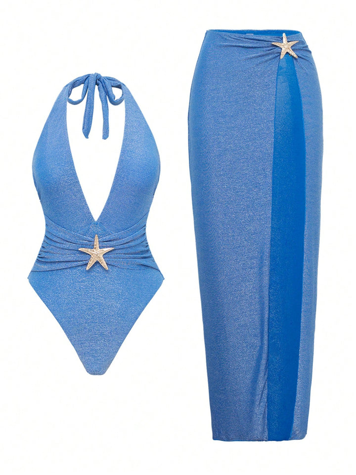 Salopetă SHEIN, albastru