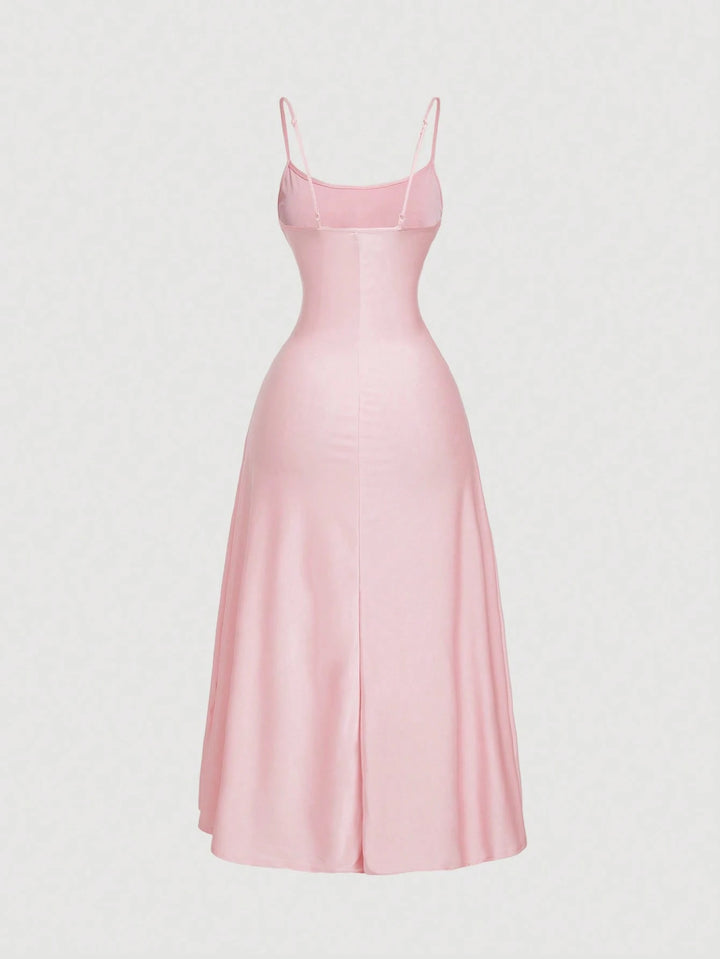 Rochie maxi SHEIN, roz