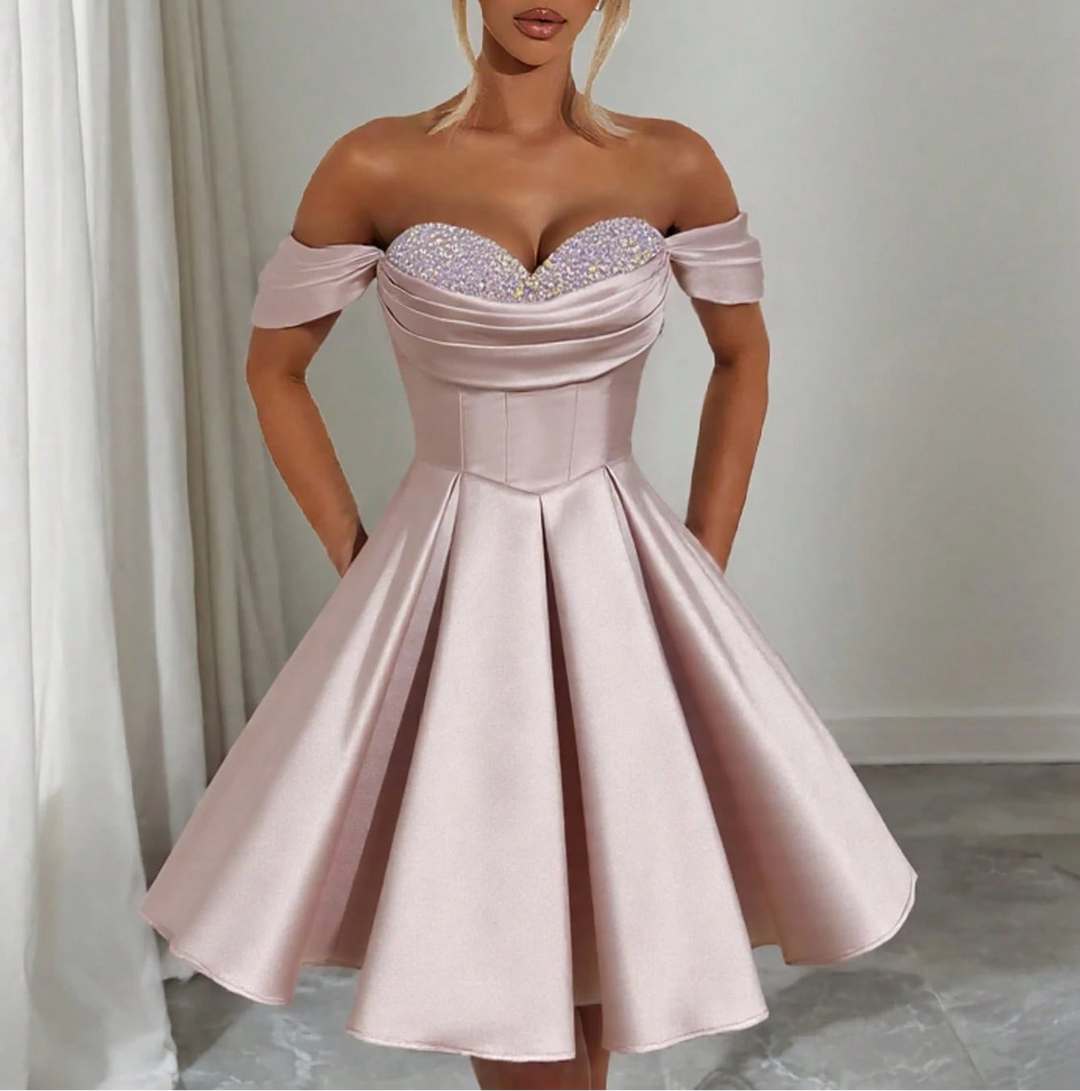 SHEIN mini ruha, rózsaszín