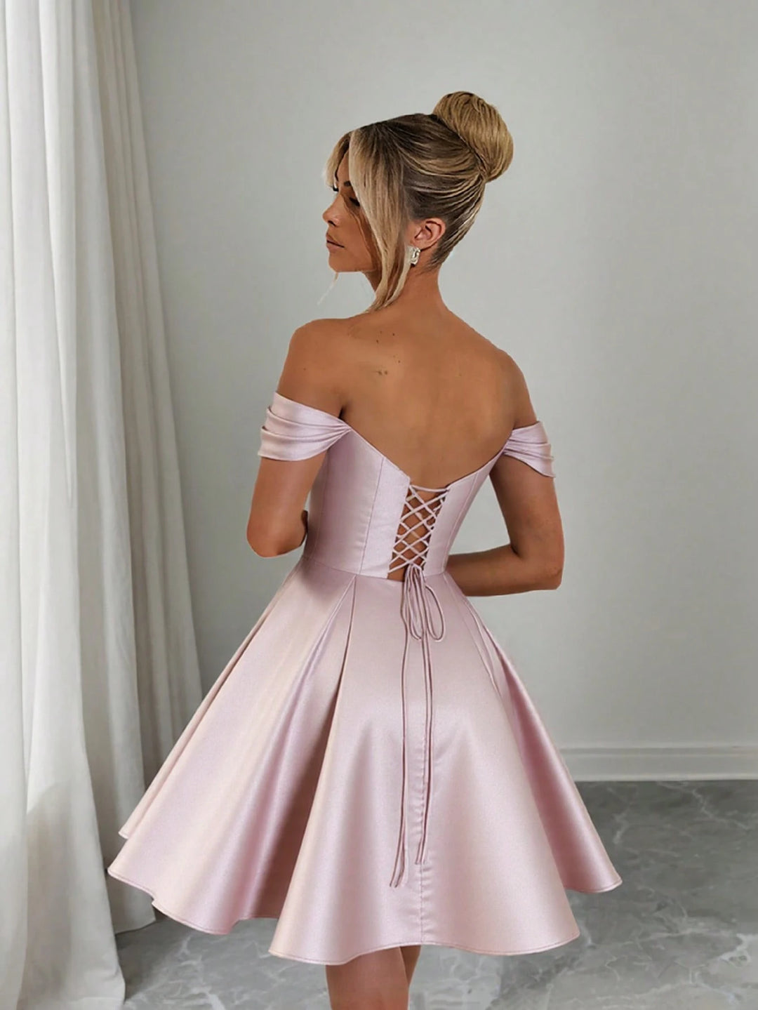 SHEIN mini ruha, rózsaszín