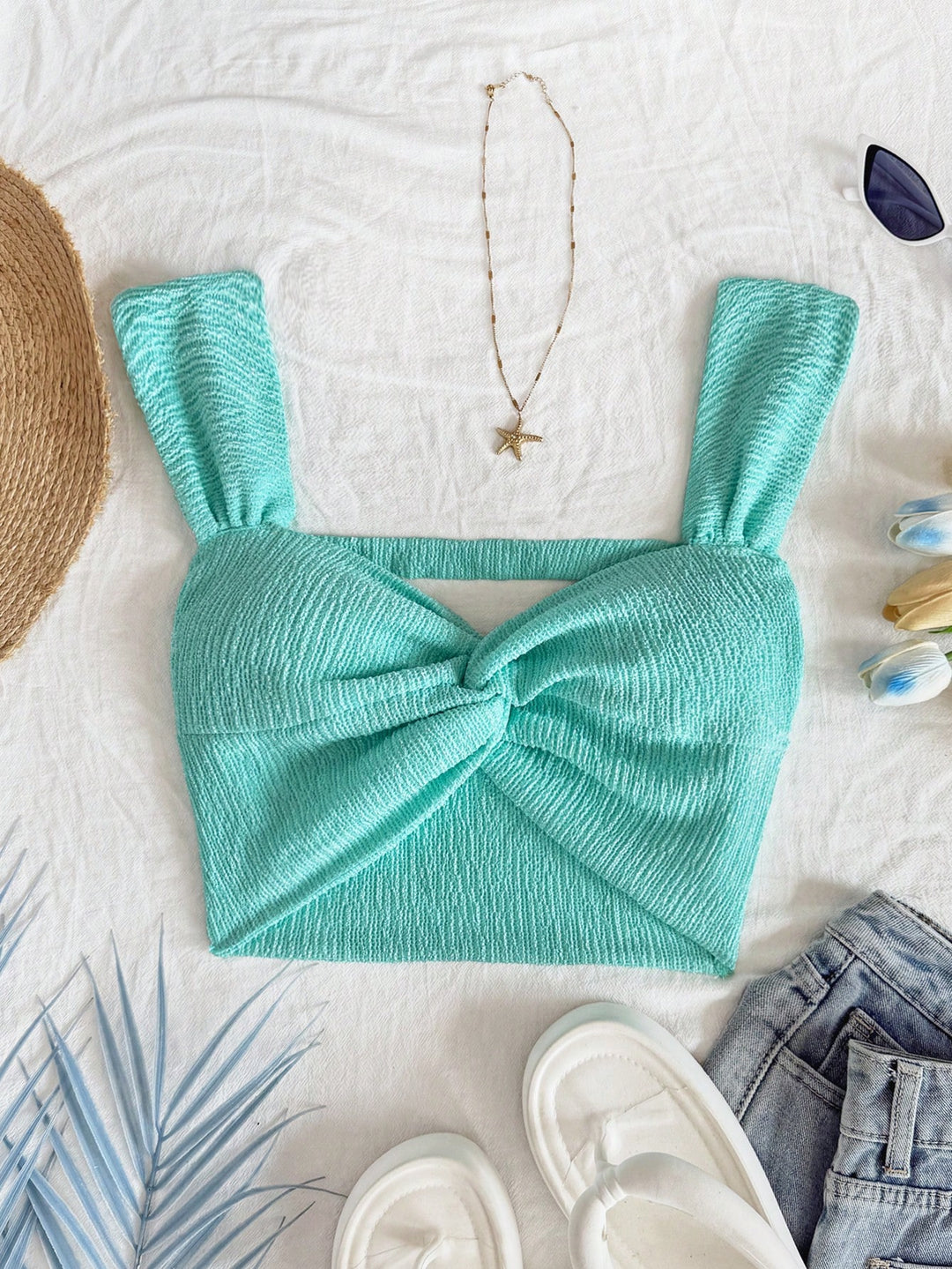 Top SHEIN, albastru
