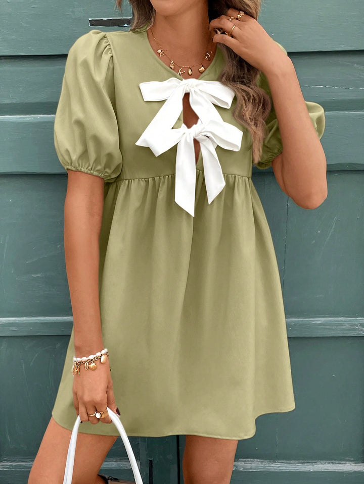 SHEIN mini ruha, zöld