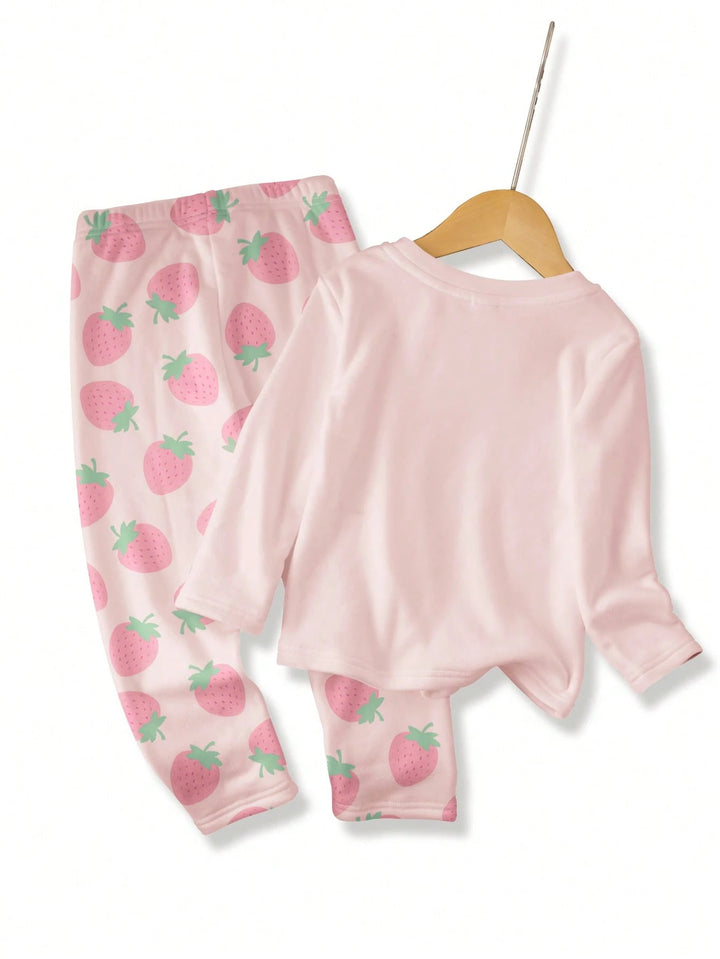 Compleu pijamale SHEIN, roz