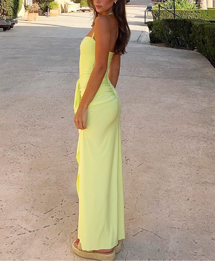 Rochie maxi SHEIN, verde