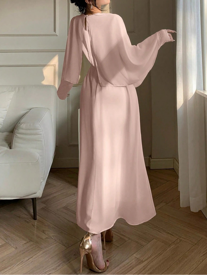 Rochie maxi SHEIN, maro