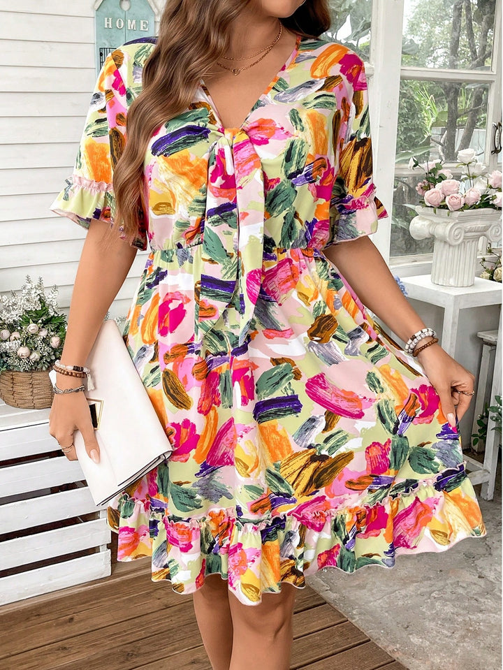 Rochie mini SHEIN, mix culori