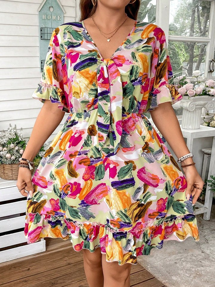 Rochie mini SHEIN, mix culori