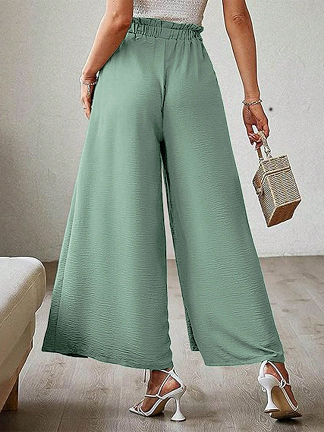 Pantaloni SHEIN, verde