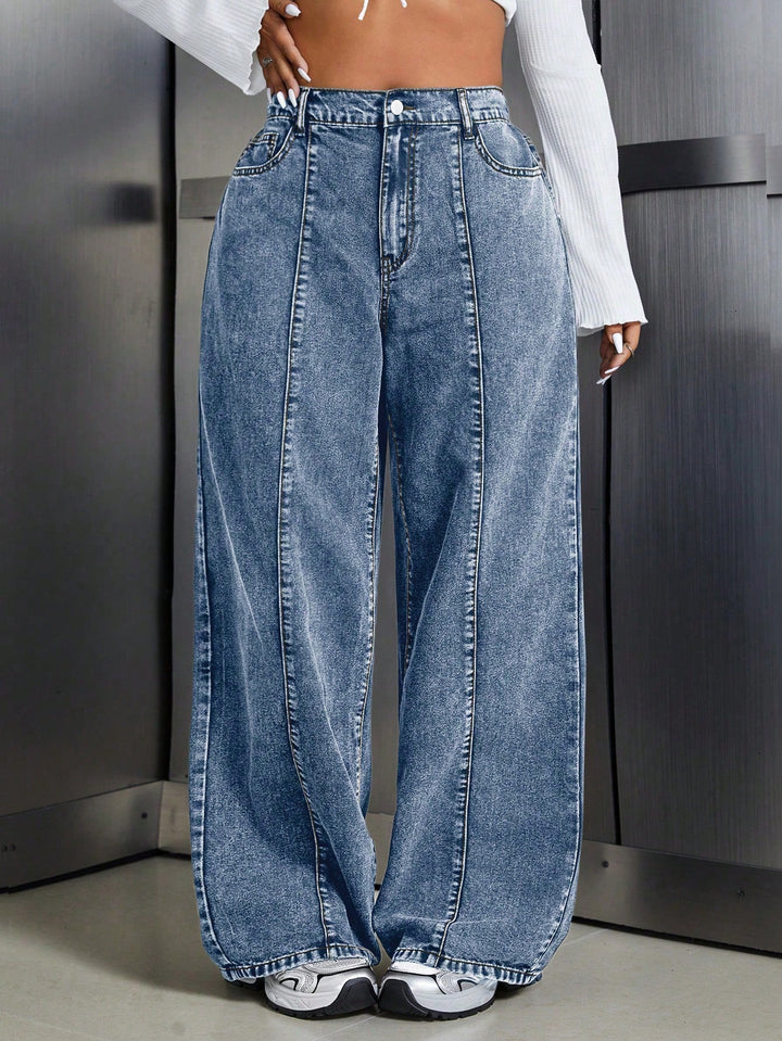 Jeans SHEIN, albastru