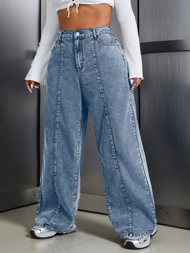 Jeans SHEIN, albastru
