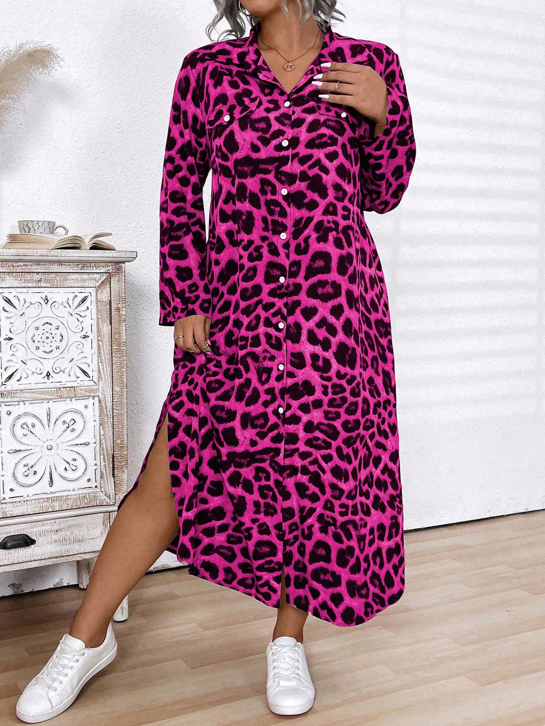 Rochie maxi SHEIN, mix culori
