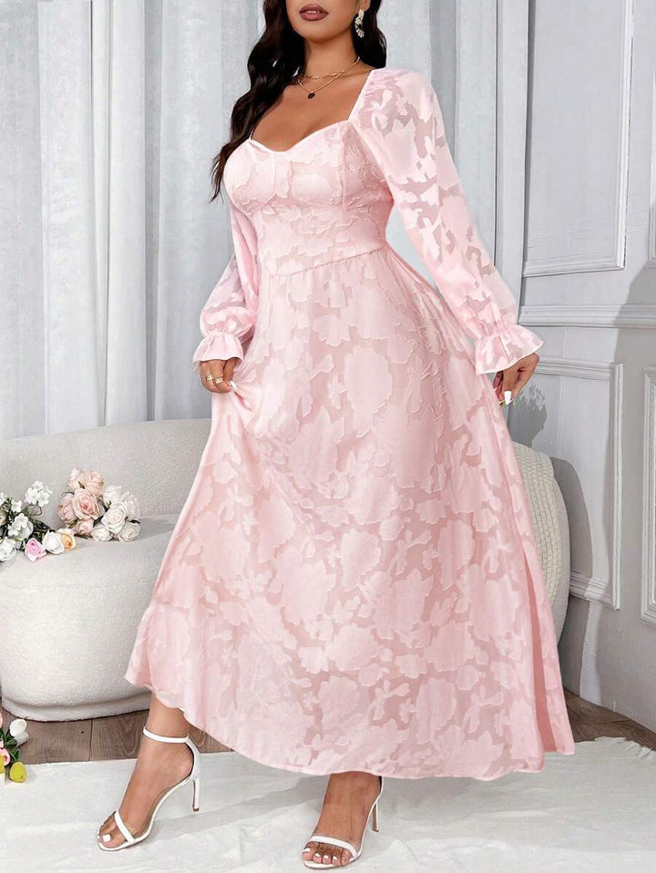 Rochie maxi SHEIN, roz