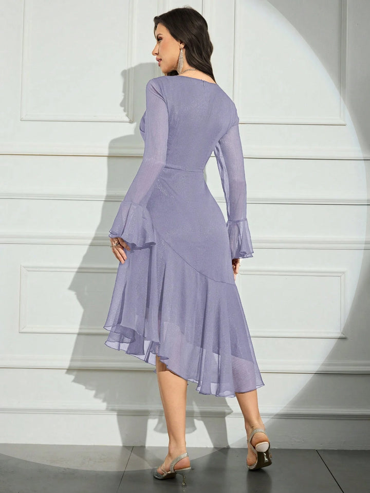 Rochie midi SHEIN, mov