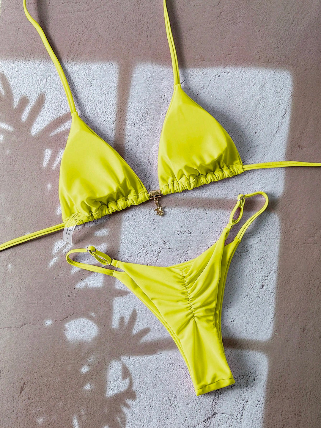 Set bikini SHEIN, galben