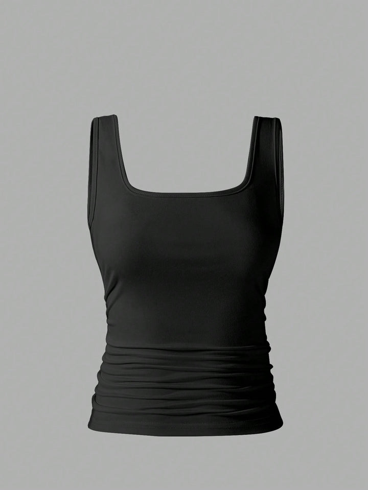 Topuri decupate SHEIN, mix culori