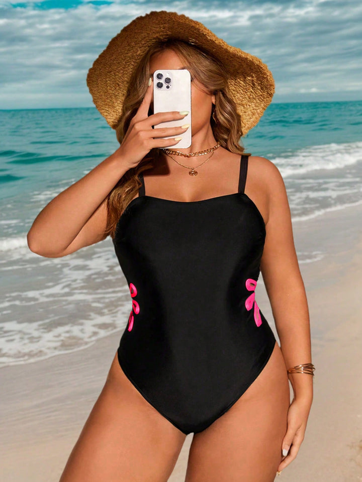 Costum de baie SHEIN, negru
